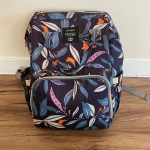 Diaper bag backpack